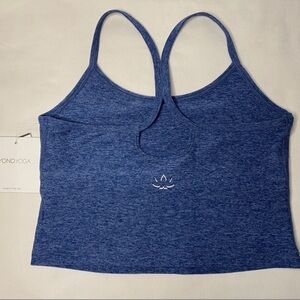 Beyond Yoga Slim Racerback Cropped Tank SBHBL